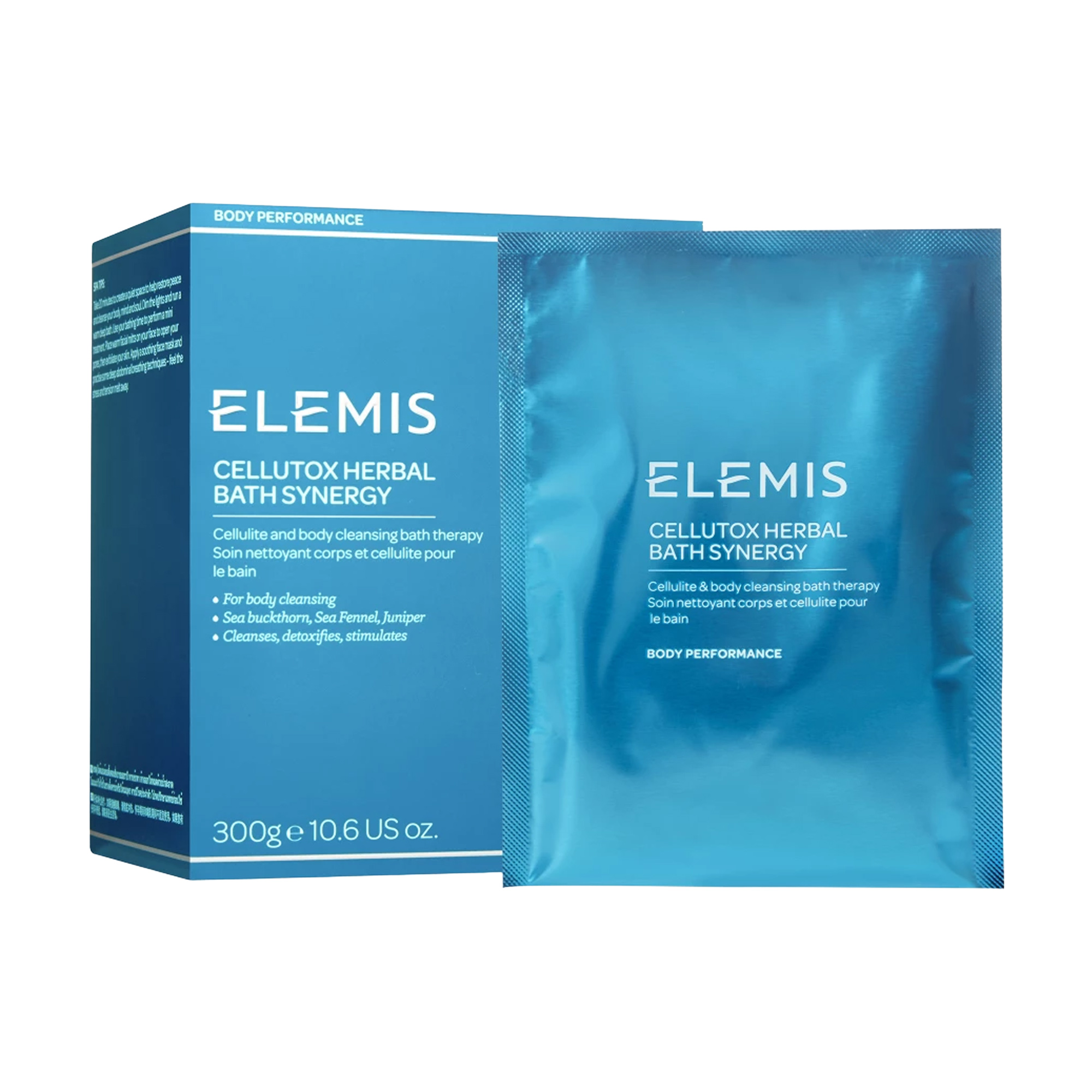 Трав'яний комплекс для ванни Elemis Cellutox Herbal Bath Synergy Стимулювальний детокс, 10*30 г